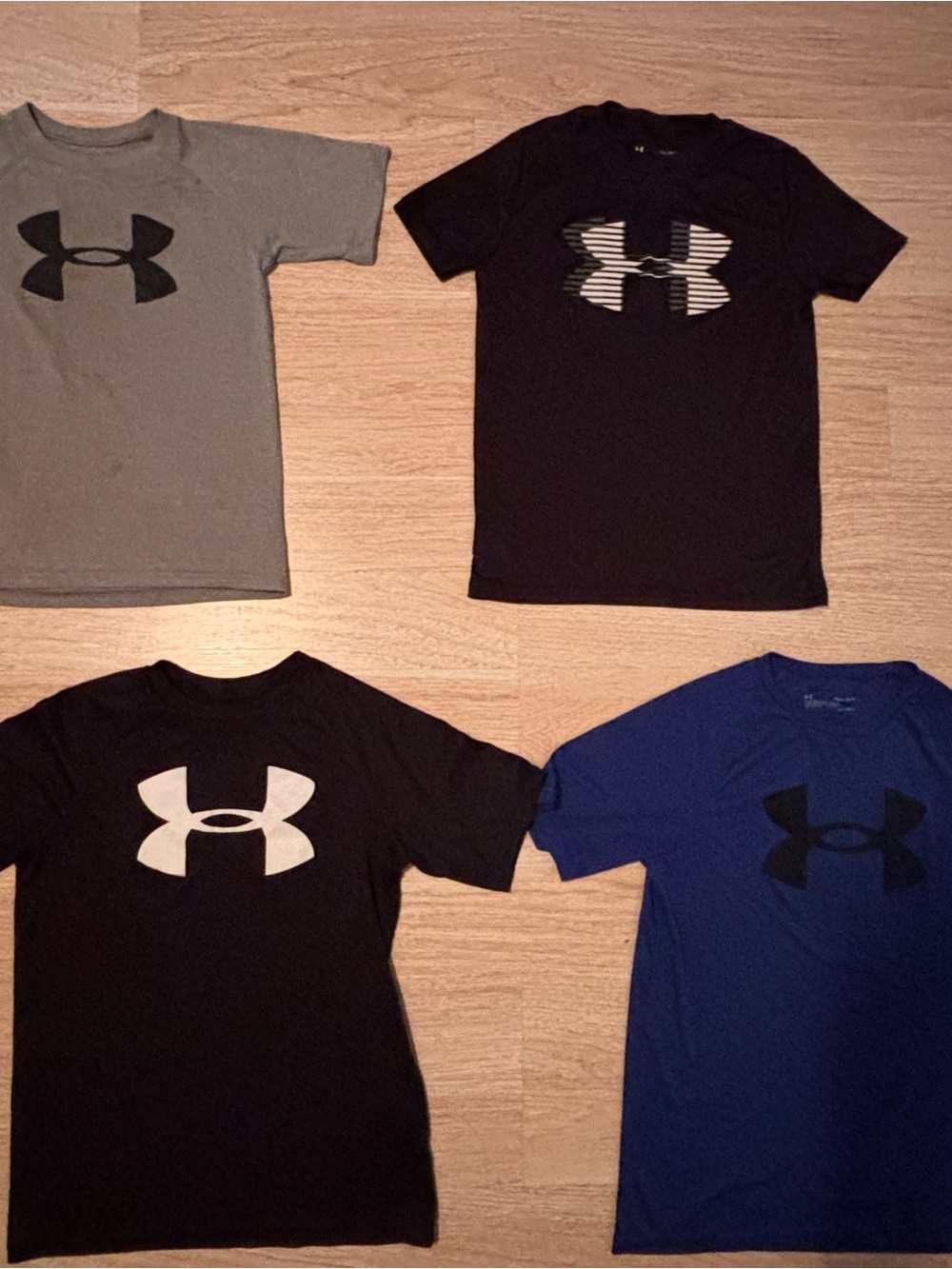 Under Armour T-shirt bundle- youth sizes S,M & L